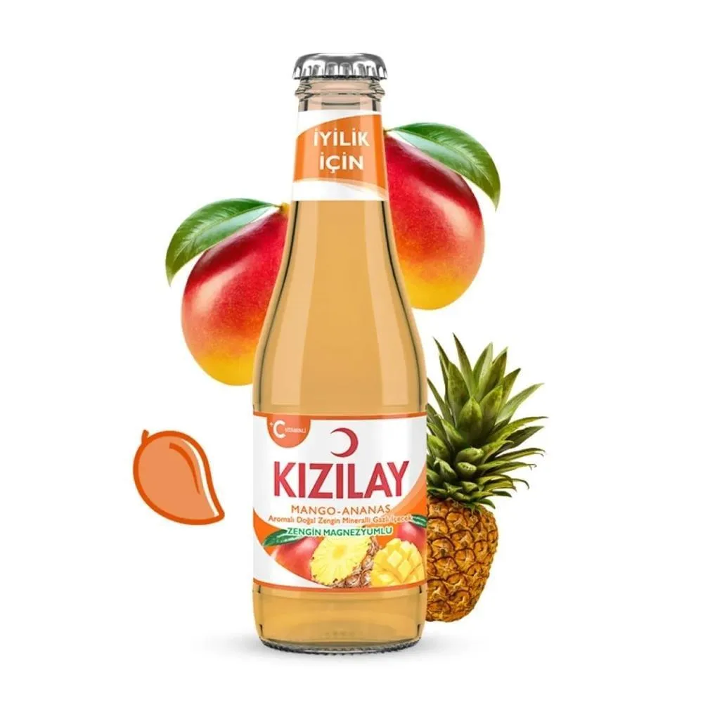 Kızılay Mango Ananas 200 ml - 24 Şişe