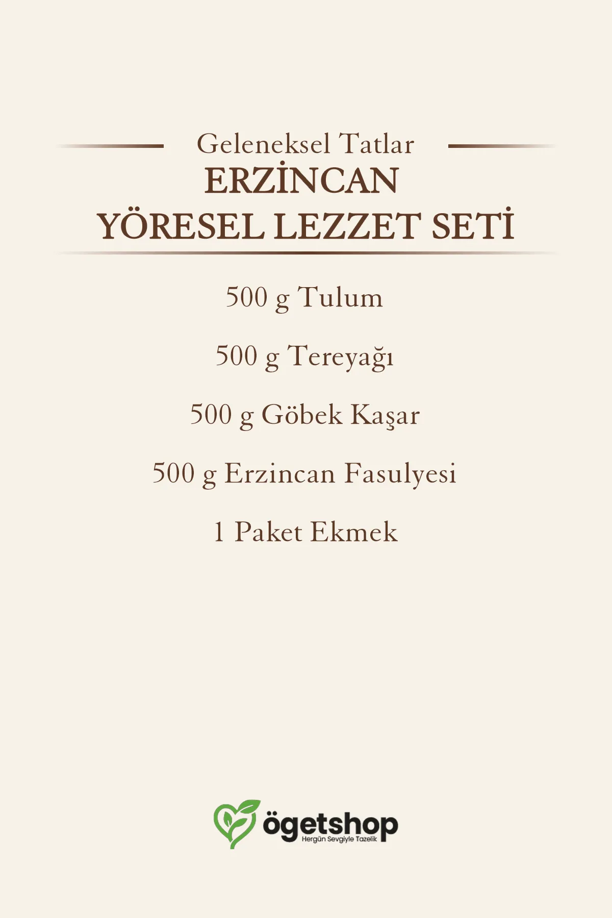Yöresel Kahvaltı Seti 1 - Organik Ürünler ve Katkısız Peynirler