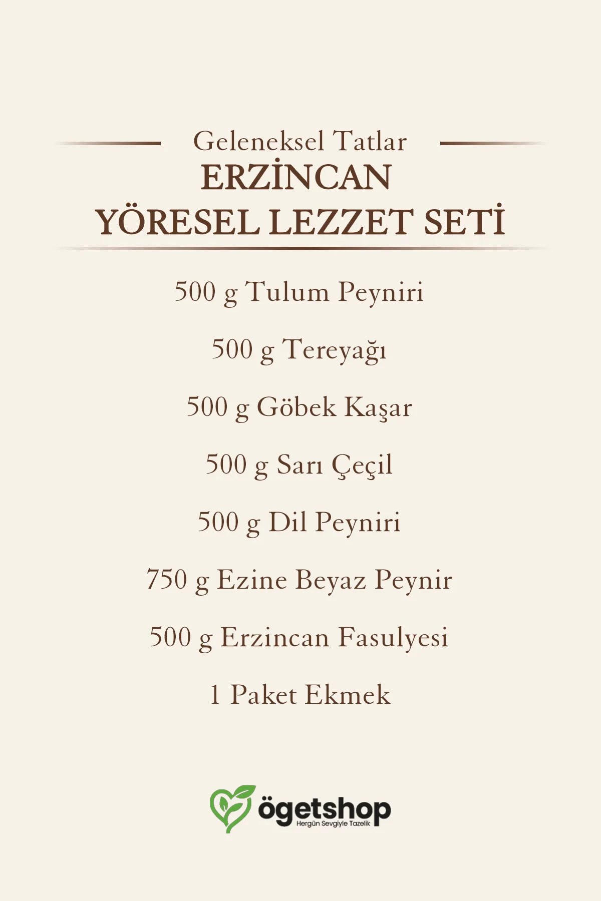 Yöresel Kahvaltı Seti 2 - Organik Ürünler ve Katkısız Peynirler